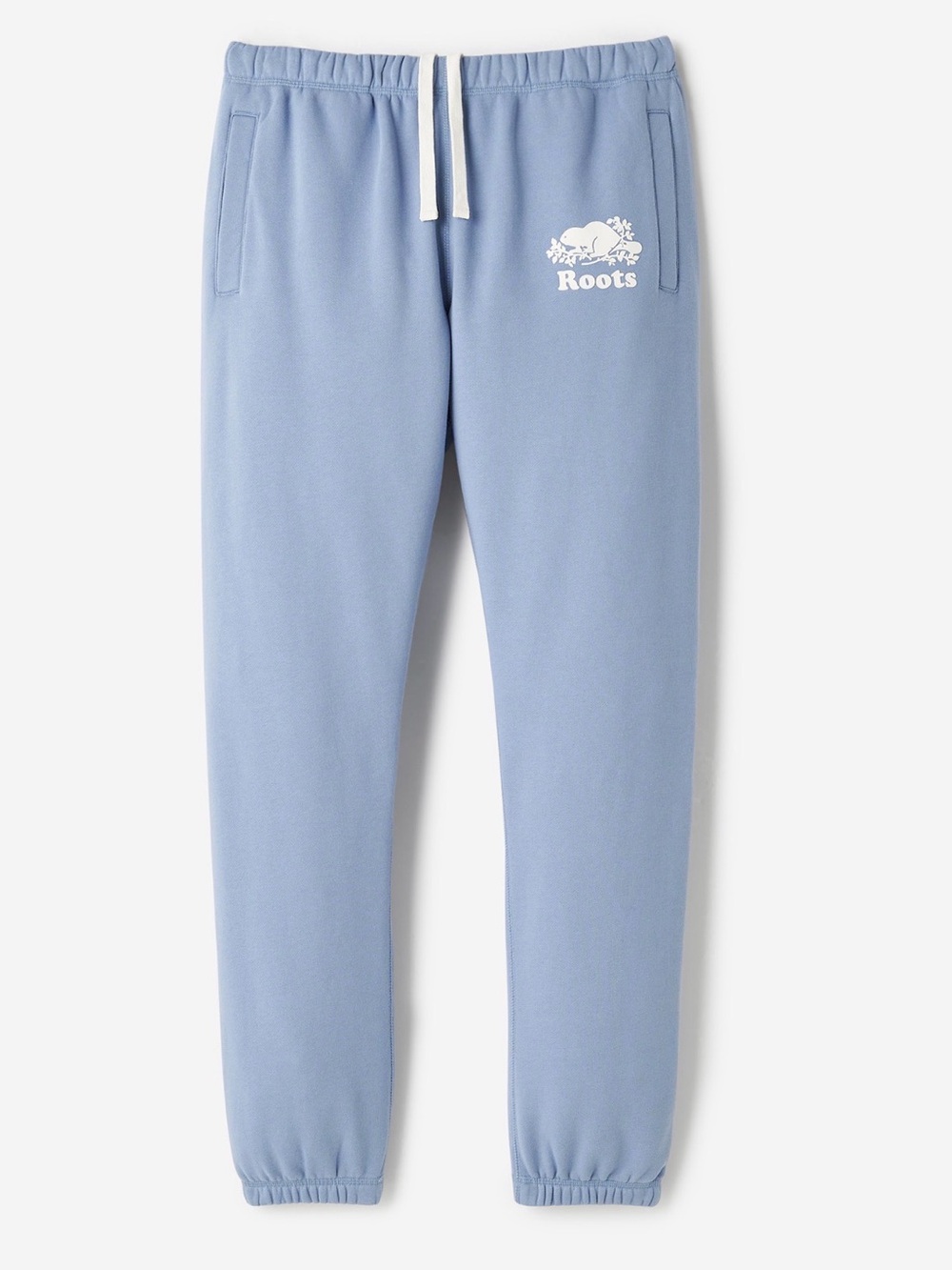 ROOTS Drawstring Waist Fleece Joggers - Small